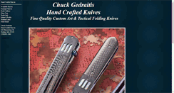 Desktop Screenshot of gedraitisknives.com